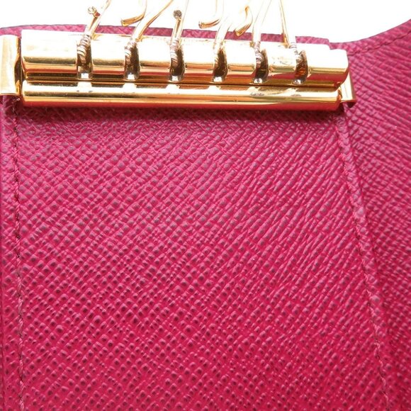 LOUIS VUITTON Key Case Multicles 6 Monogram Fuchsia M60701 - Picture 7 of 12